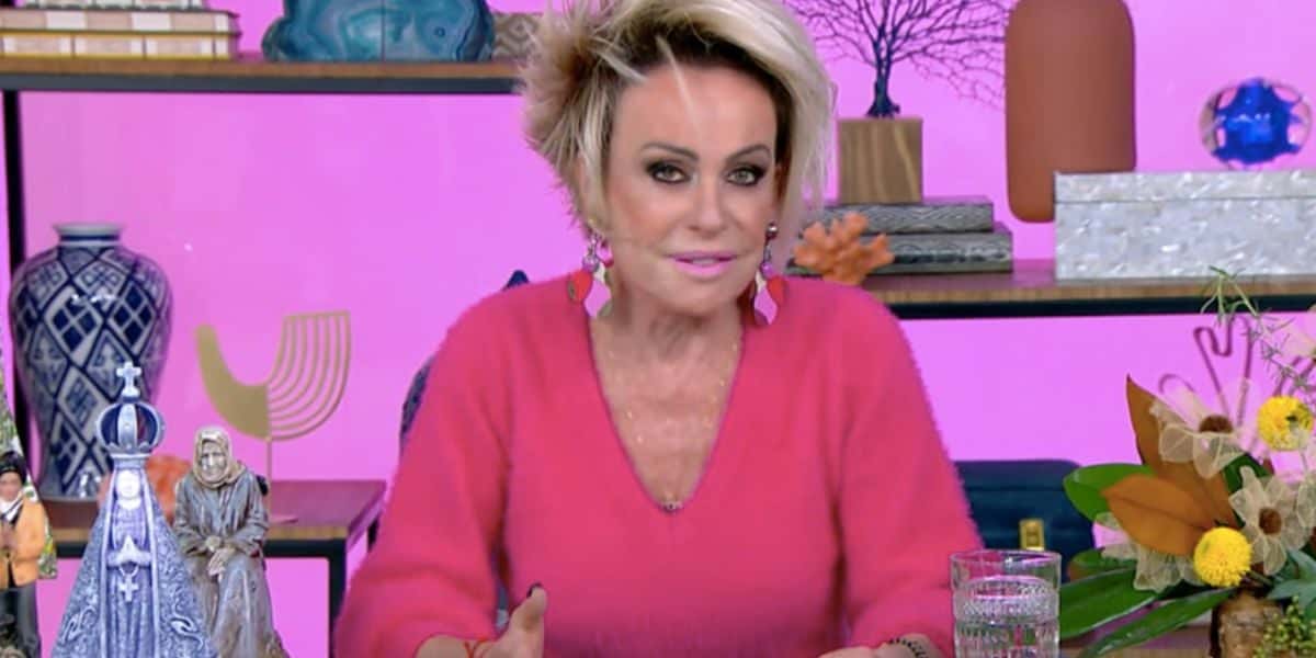 Ana Maria no "Mais Você" (Foto: Reprodução/TV Globo)