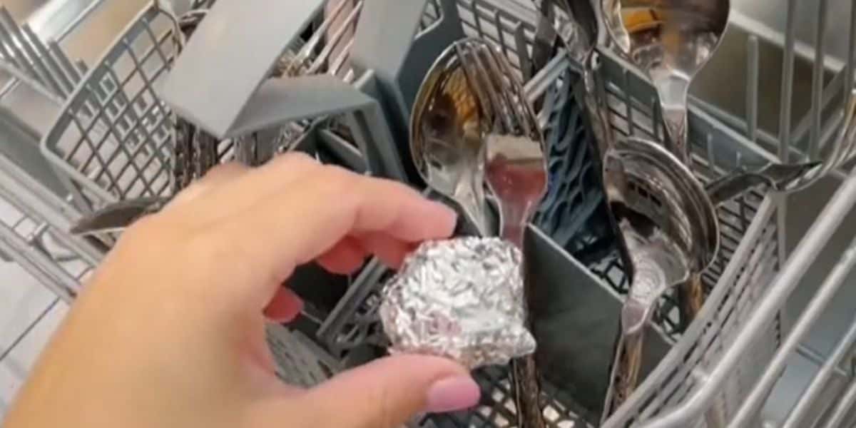 Bizarro: Donas de casa estão usando bolas de papel alumínio na hora de lavar a louça por este motivo - Foto Reprodução Internet