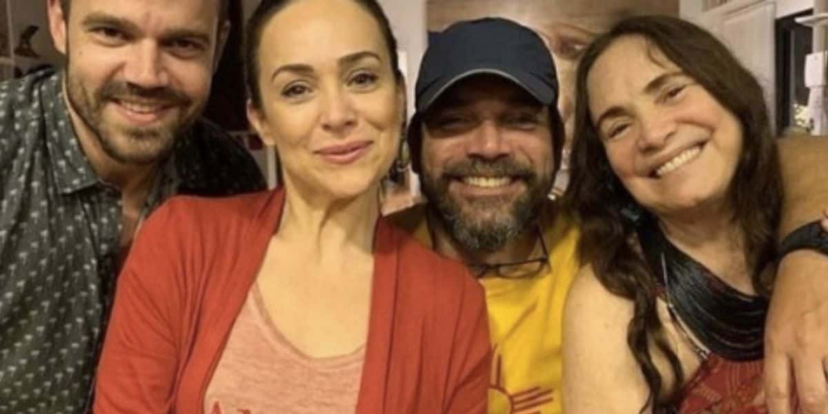 Gabriela Duarte, André Duarte, João Gomez e Regina Duarte (Foto: Reprodução / Instagram)