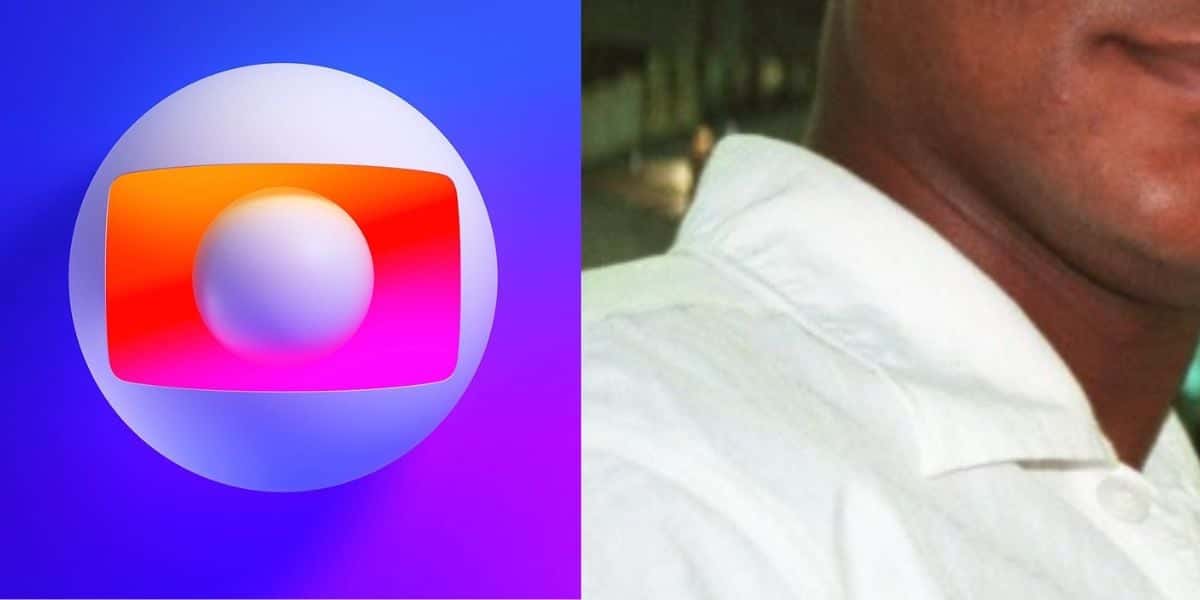 Logo da Globo / Ator Fernando Almeida - Foto Montagem TVFoco