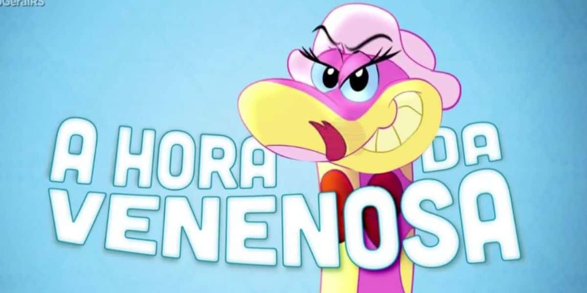 Logo do quadro A Hora da Venenosa, da Record - Foto Reprodução Internet