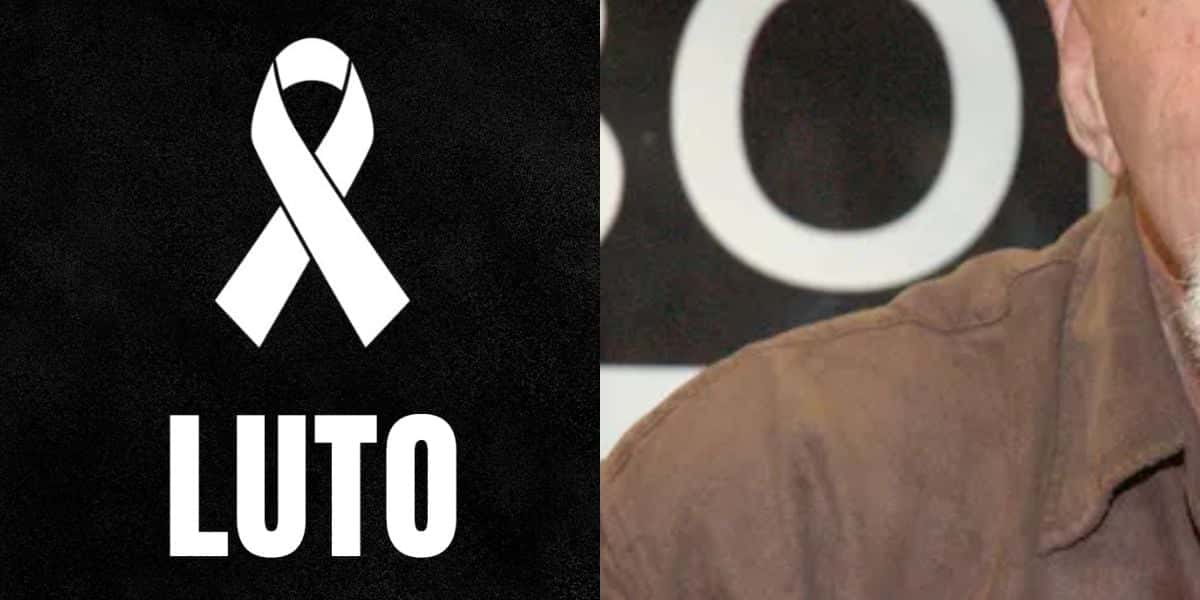 O ex-lutador Billy Graham em colagem cortado com imagem de luto - Foto Reprodução Internet