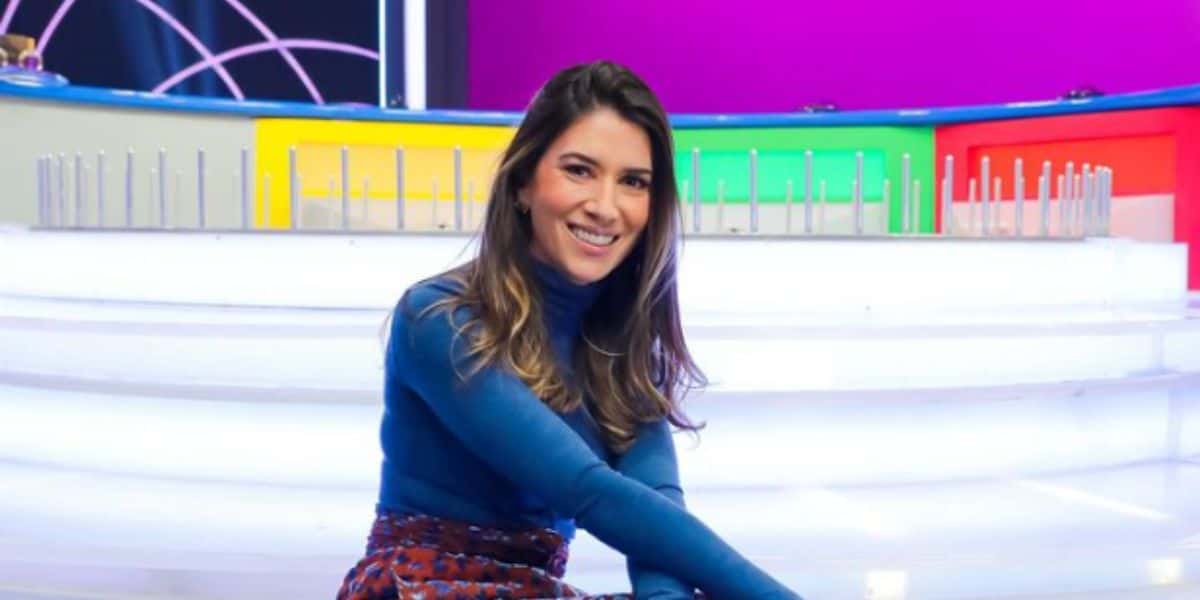 Rebeca Abravanel no Roda a Roda, do SBT - Foto Reprodução Internet