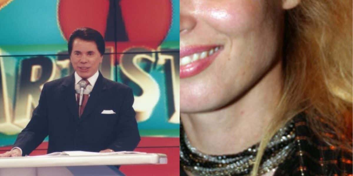 Silvio Santos e Carola Scarpa - Foto Reprodução Internet