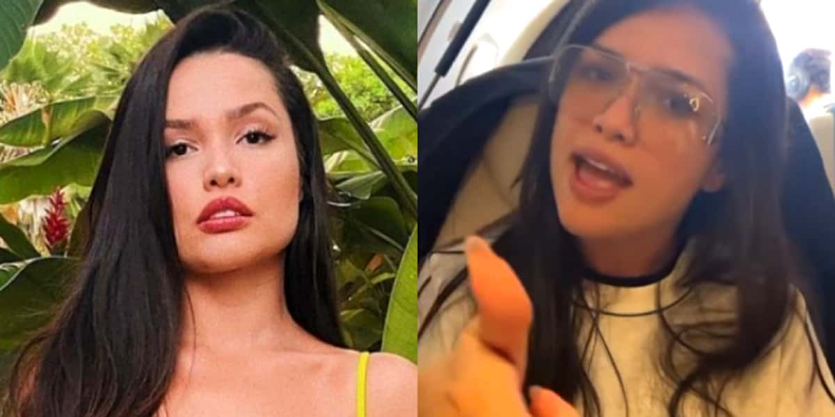 Juliette tem atitude em jatinho viralizada nas redes sociais (Foto Reprodução/Montagem/Tv Foco)