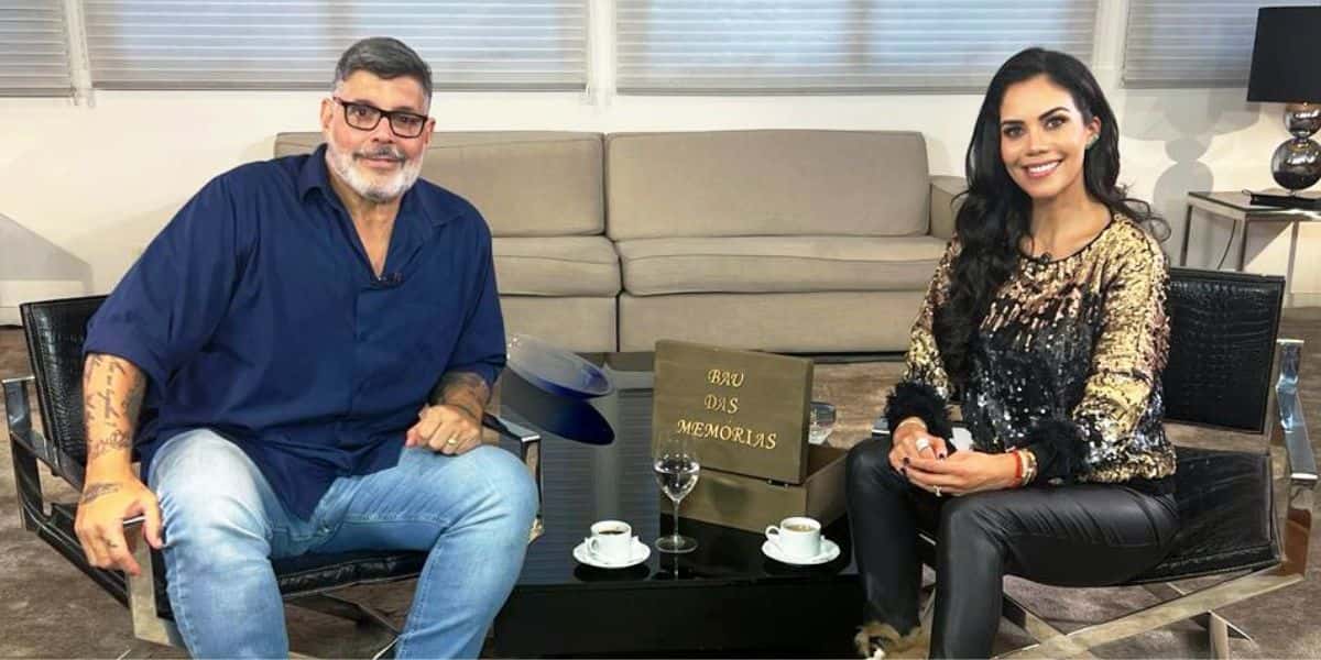 Alexandre Frtota em entrevista exclusiva a Daniela Albuquerque - Crédito: Divulgação/RedeTV!