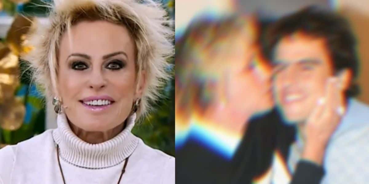 Ana Maria Braga e seu filho Pedro Maffei - Foto Montagem TVFoco