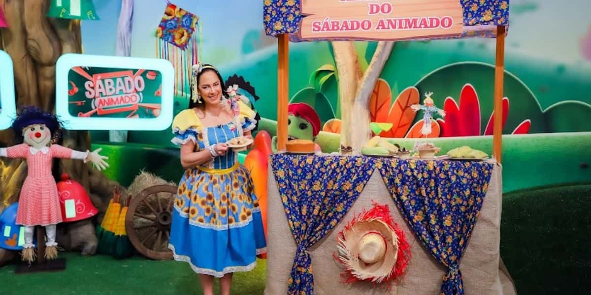 Arraial do ‘Sábado Animado’ anima a família a partir deste sábado (03) - (Fotos Lourival Ribeiro/SBT)