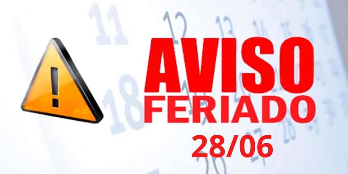 Feriado para AMANHÃ (28/06) é CONFIRMADO para milhares - Foto: Internet