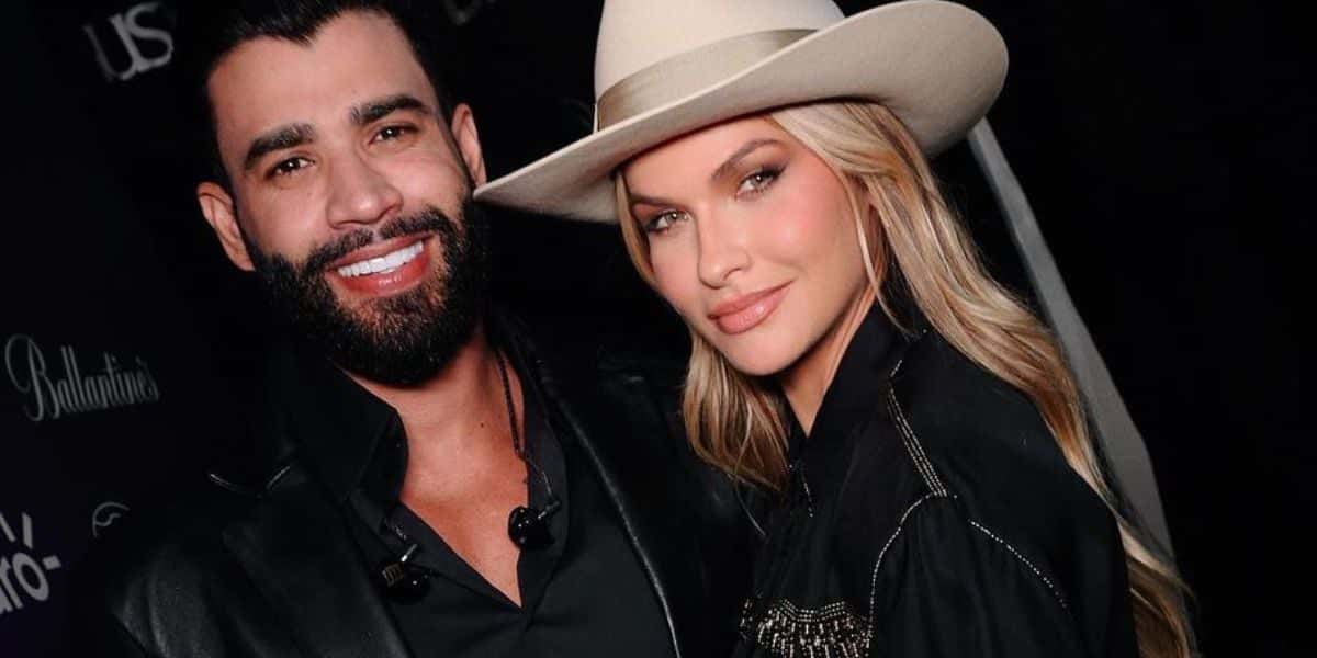 Gusttavo Lima e Andressa Suita (Foto: Reprodução / Gabriel Gardinini)
