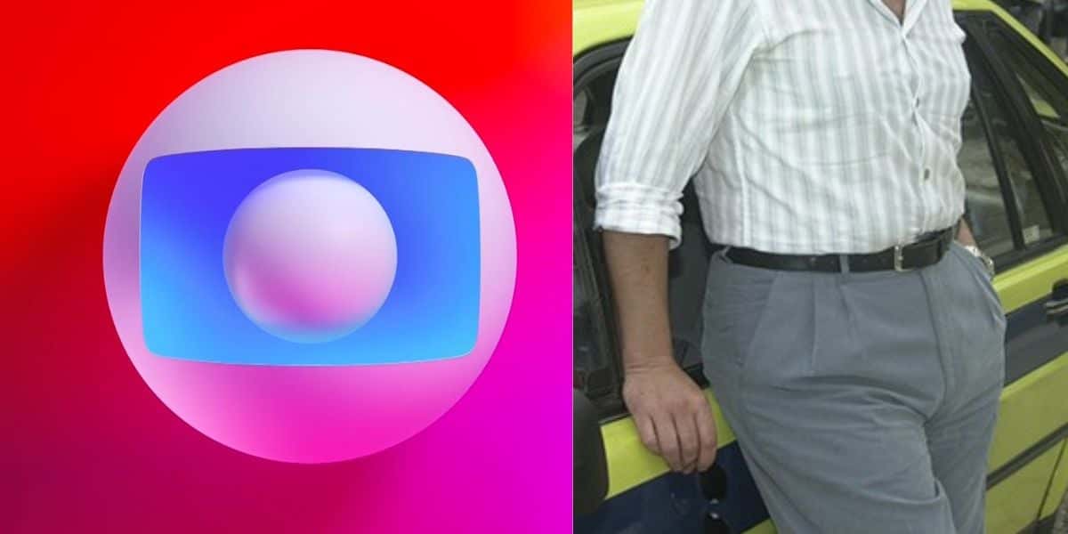Logo da Globo em colagem com foto de Nuno Melo- Foto Reprodução Internet