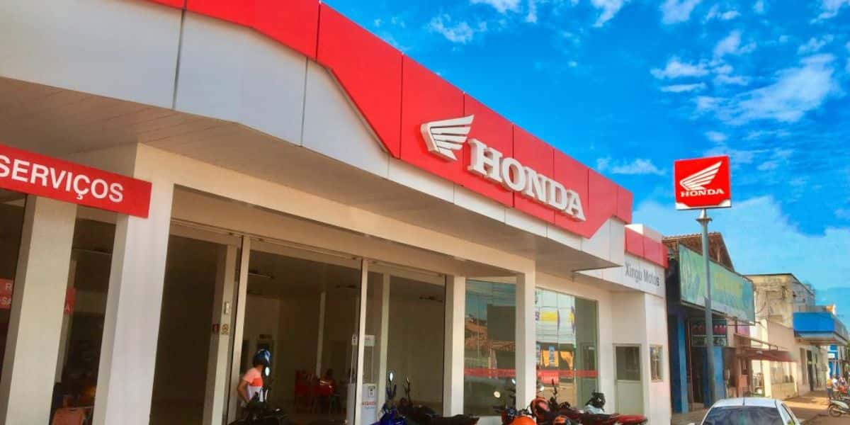 Loja de motos da Honda - Foto Internet