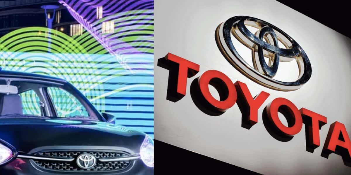 Novo modelo e logo da empresa (Fotos: Divulgação / Toyota)