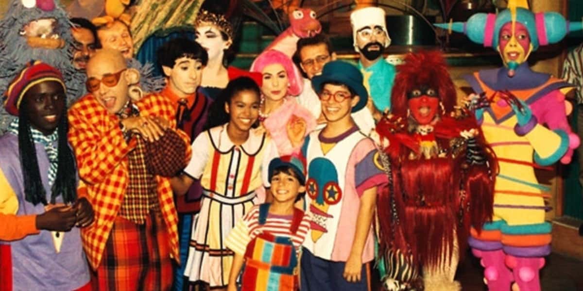 Elenco do infantil Castelo Rá-Tim-Bum - Foto: Reprodução/Internet