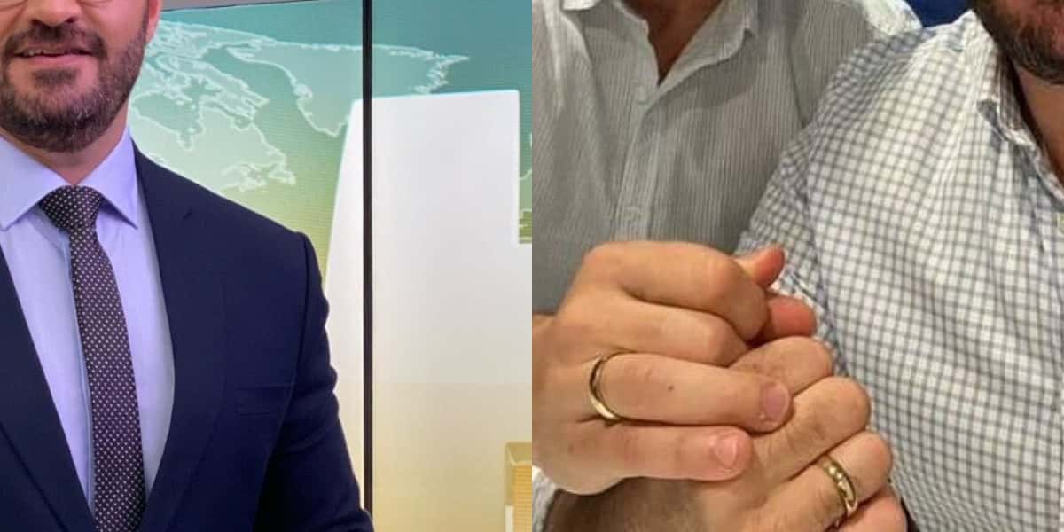 Marcelo Cosme é casado com um homem e poucos sabem (Foto: Reprodução)