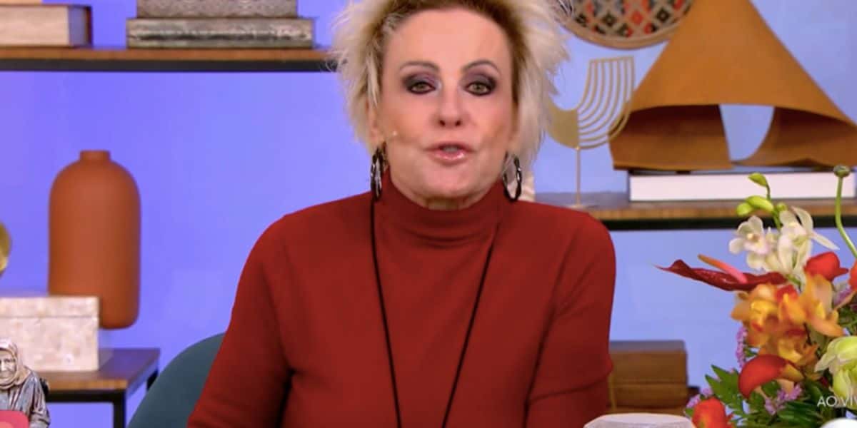 Ana Maria no Mais Você (Foto: Reprodução / Globo)