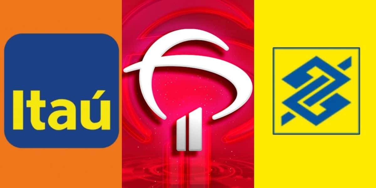 Logo Itaú / Logo Bradesco / Logo Banco do Brasil - Montagem: TVFOCO