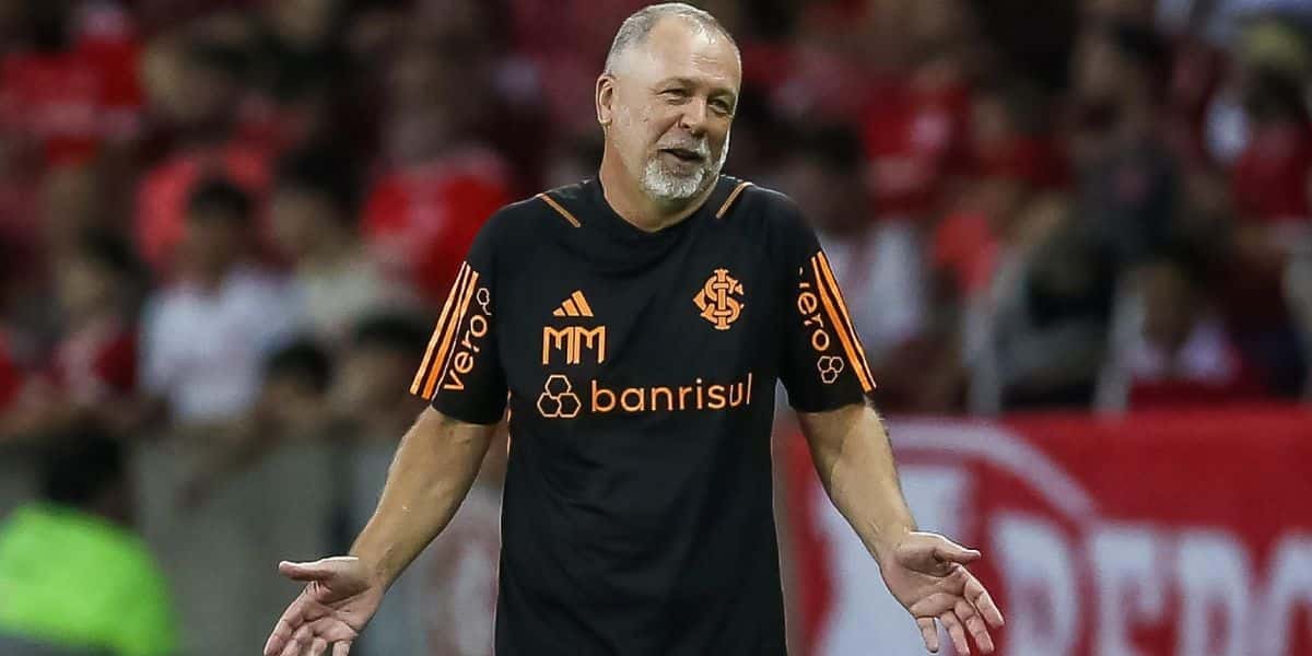 Mano Menezes no Internacional de Porto Alegre (Reprodução - internet)