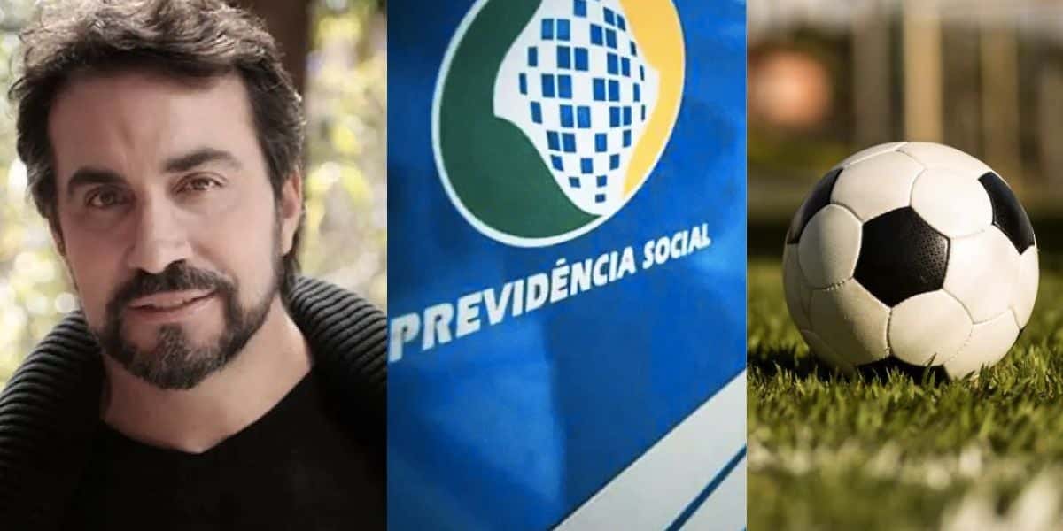 Padre Fábio de Melo - INSS - Bola em campo de futebol (Fotos: Reproduções / Instagram / Internet)