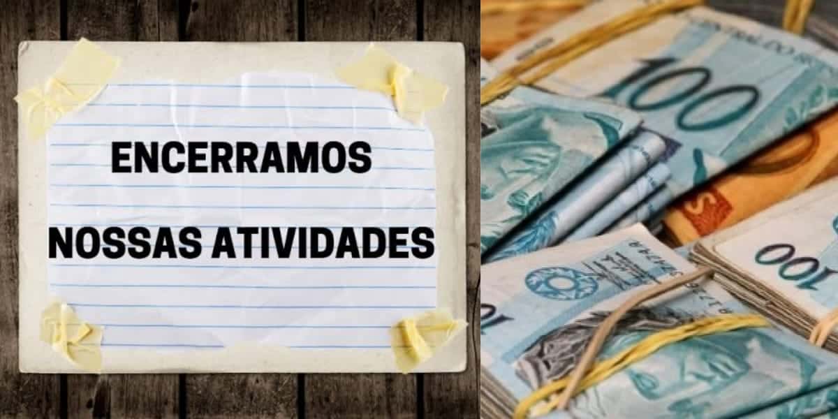 Empresa encerra as atividades após calote (Reprodução: Montagem TV Foco)