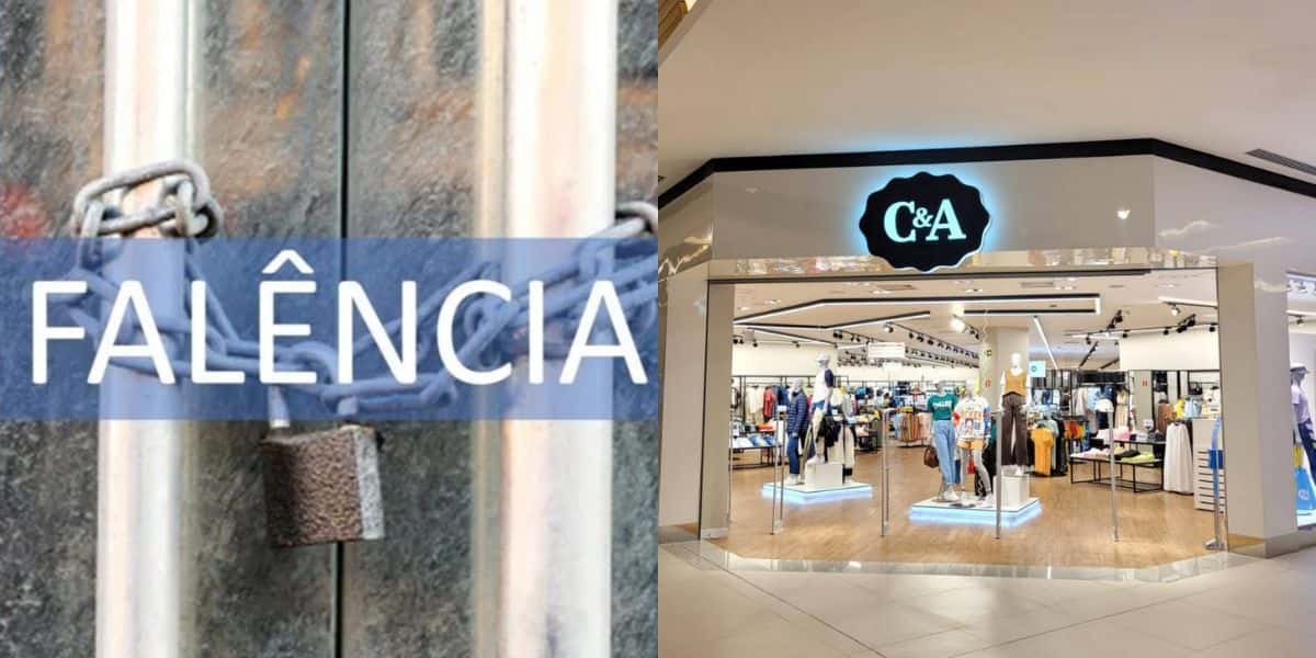 Falência de loja rival da C&A (Foto: Reprodução / Internet)