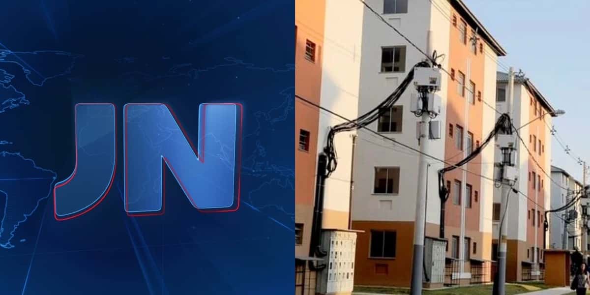 O Jornal Nacional deu notícia sobre o Minha Casa, Minha Vida (Foto: Reprodução / TV Globo)