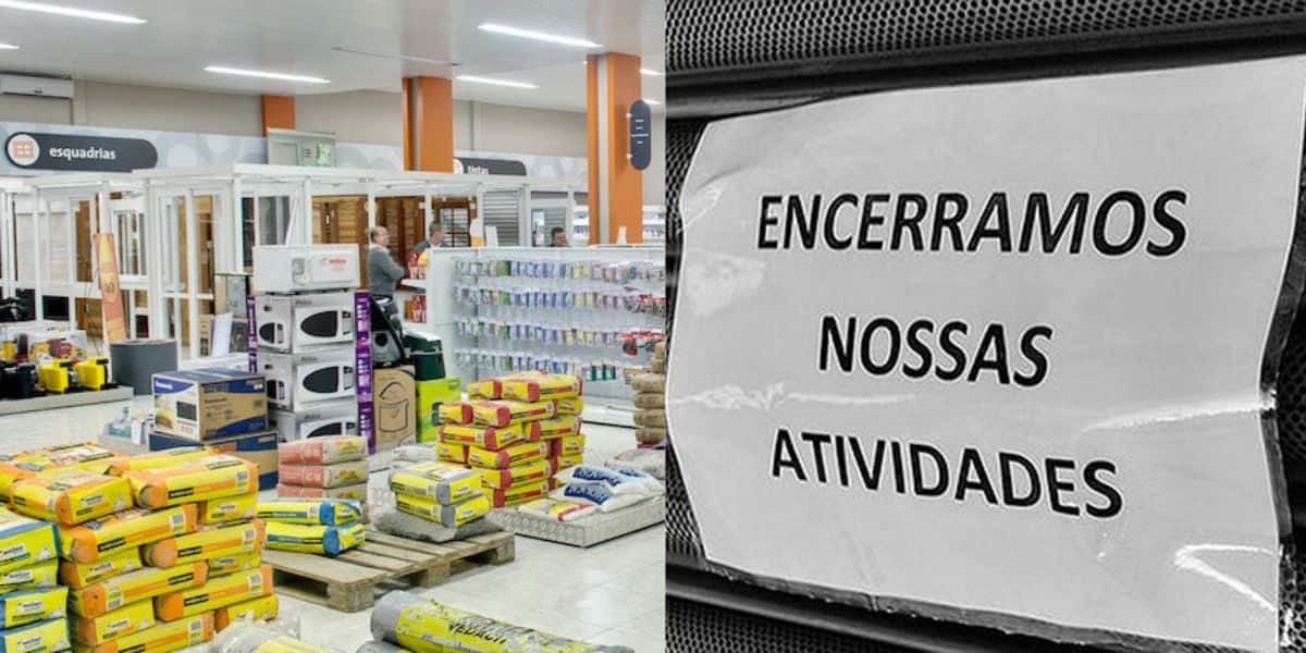 Loja de construção do brasil fecha dezenas de unidades (Reprodução: Montagem TV Foco)