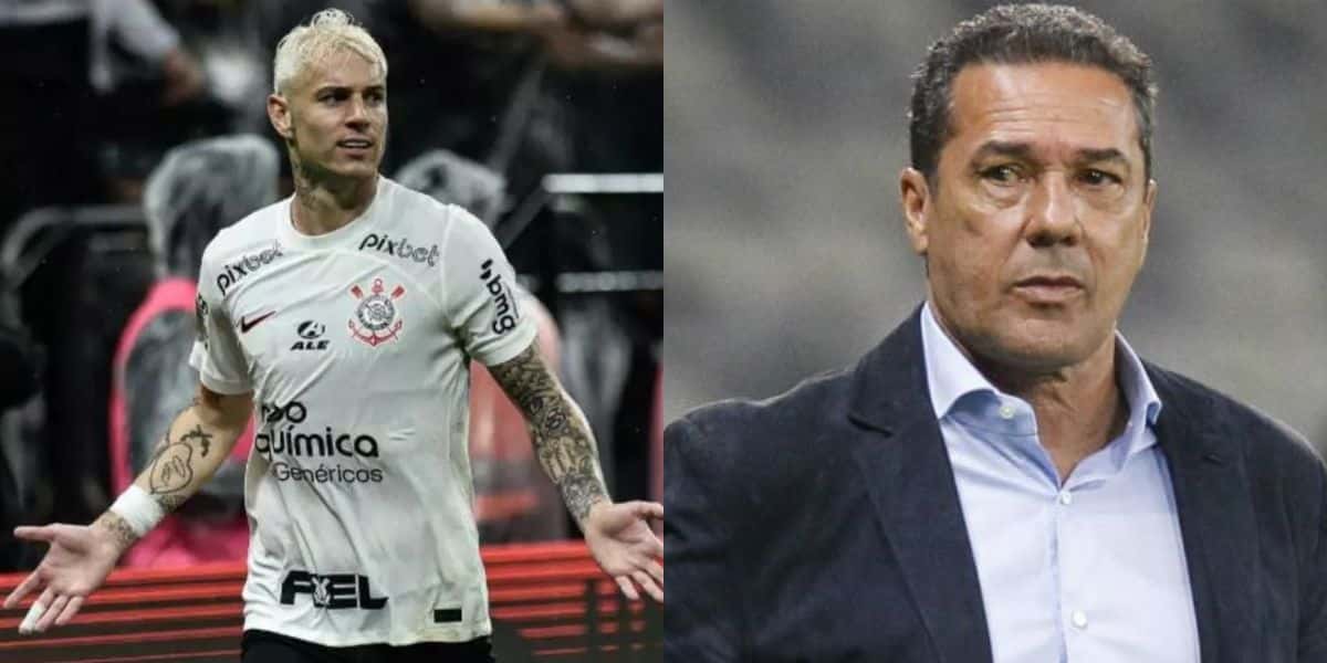 Luxemburgo comenta possível saída de Roger Guedes (Reprodução: Montagem TV Foco)