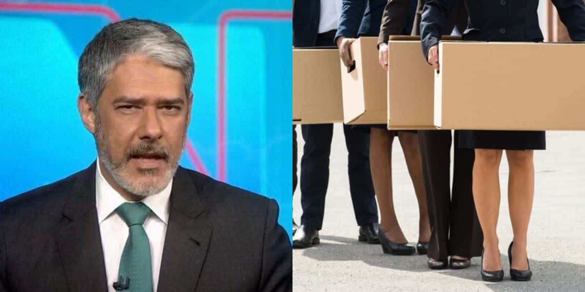 Bonner anuncia situação tenebrosa de marca gigante no Brasil - Montagem: TVFOCO