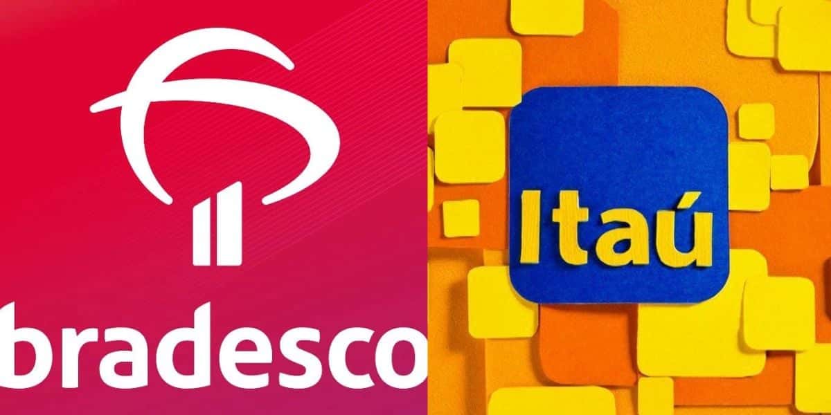 Comunicado do Bradesco cai como presente e banco faz o que nem o Itáu teve coragem - Montagem: TVFOCO