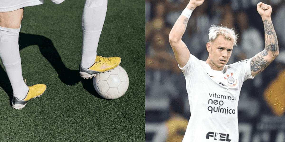 Contratação de gringo ao Corinthians após saída de Roger Guedes (Reprodução/Montagem TV Foco)