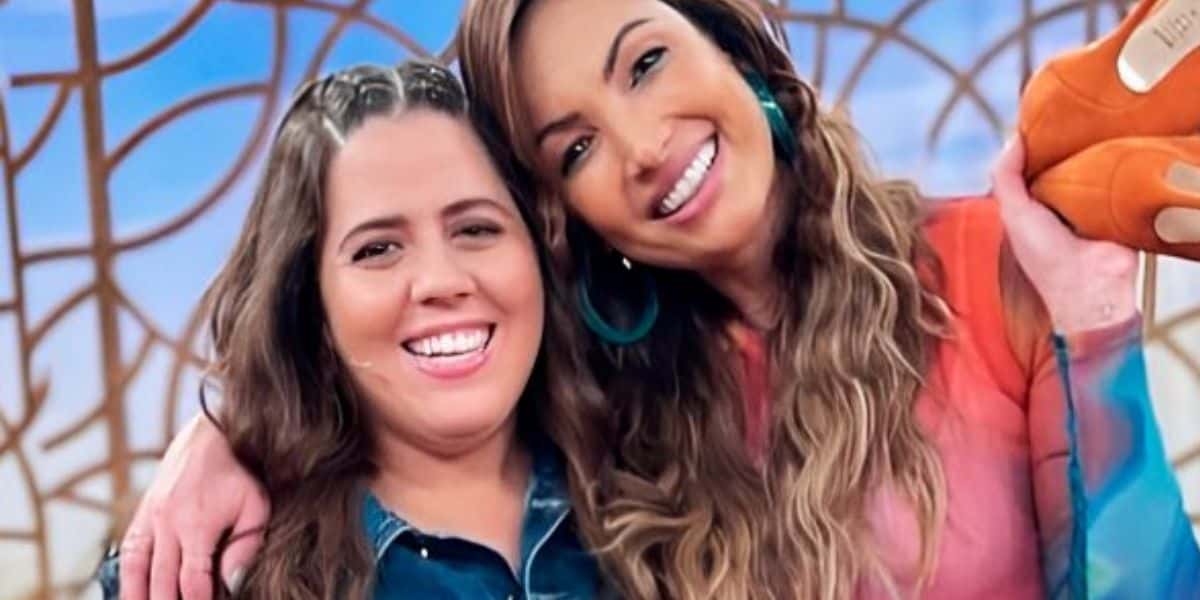 Tati Machado e Patrícia Poeta - Foto Globo