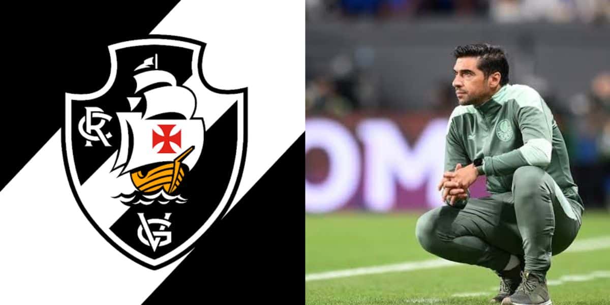 Vasco corre contra o tempo para confirmar reforço contra o time de Abel Ferreira (Foto - Montagem TV Foco).
