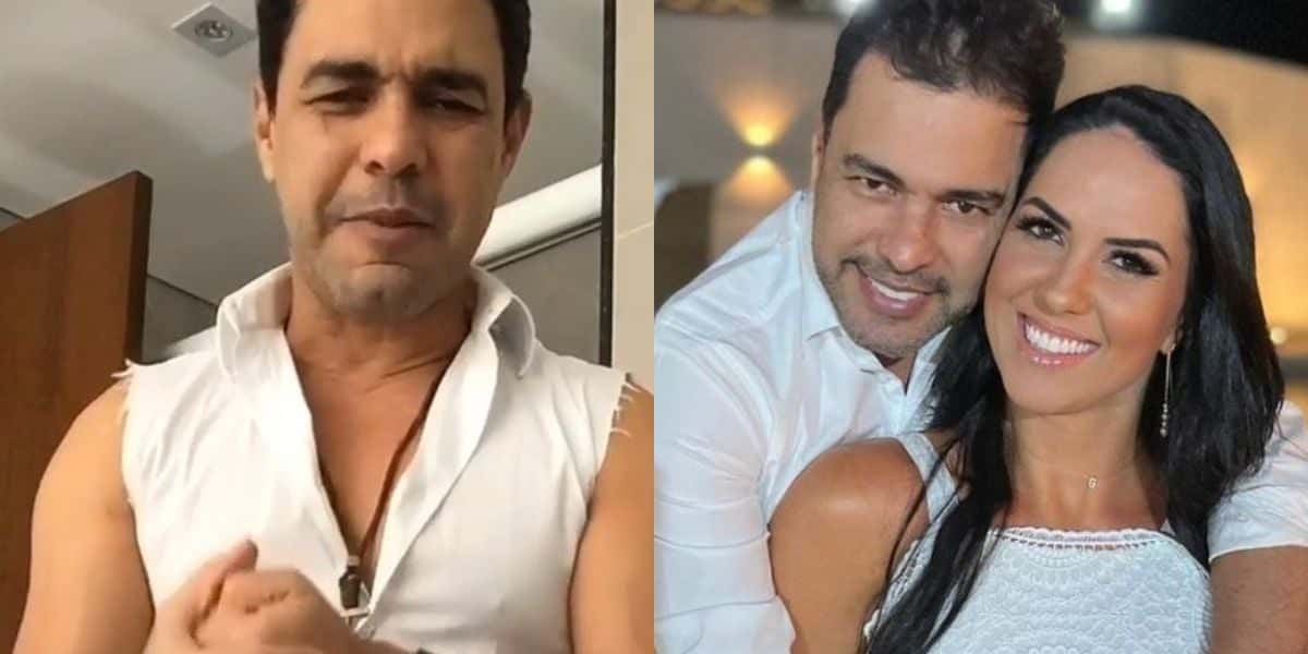 Zezé acaba de entregar sexo em camarim com Graciele Lacerda - Montagem: TVFOCO