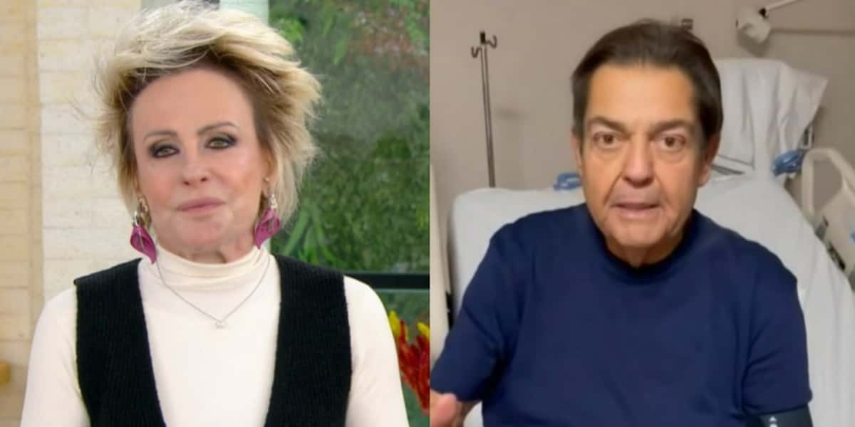 Ana Maria Braga mandou recado a Faustão no "Mais Você" (Foto: Reprodução/TV Globo)