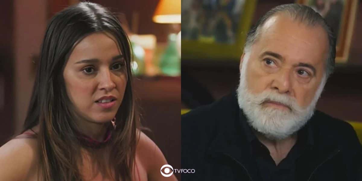 Berenice e Antônio em Terra e Paixão (Foto: Reprodução / Globo / Montagem TV Foco)