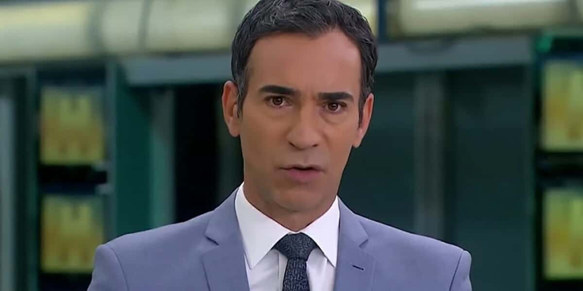 César Tralli é apresentador do Jornal Hoje (Foto: Reprodução / TV Globo)