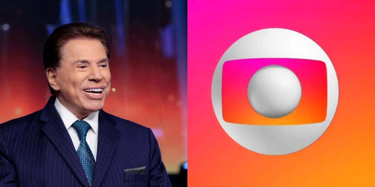 Logo da Globo e Silvio Santos (Fotos: Reproduções / GloboPlay / SBT)