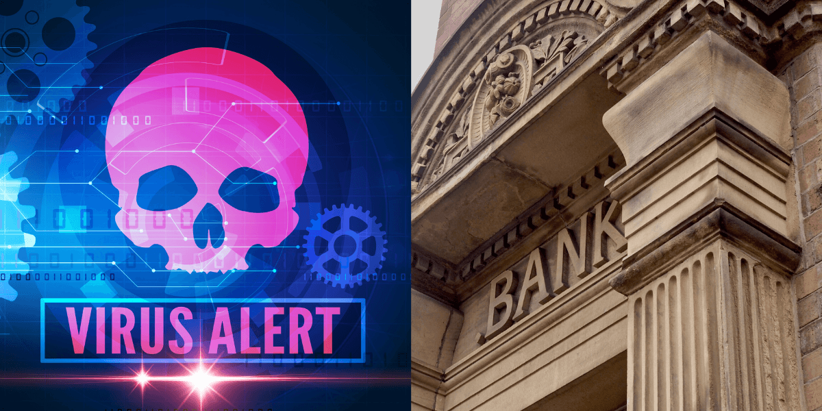 Alerta sobre novo vírus aterroriza bancos do Brasil (Reprodução/Montagem TV Foco)