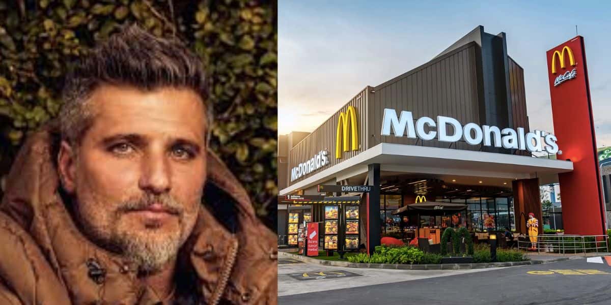Bruno Gagliasso e unidade do McDonald's(Fotos: Reproduções / Instagram / Internet)