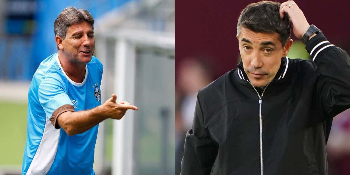 Grêmio quer jogador de peso do Botafogo e Bruno Lage se desespera - Montagem TVFOCO