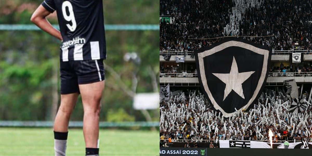 Kayke e Botafogo (Reprodução - Internet)