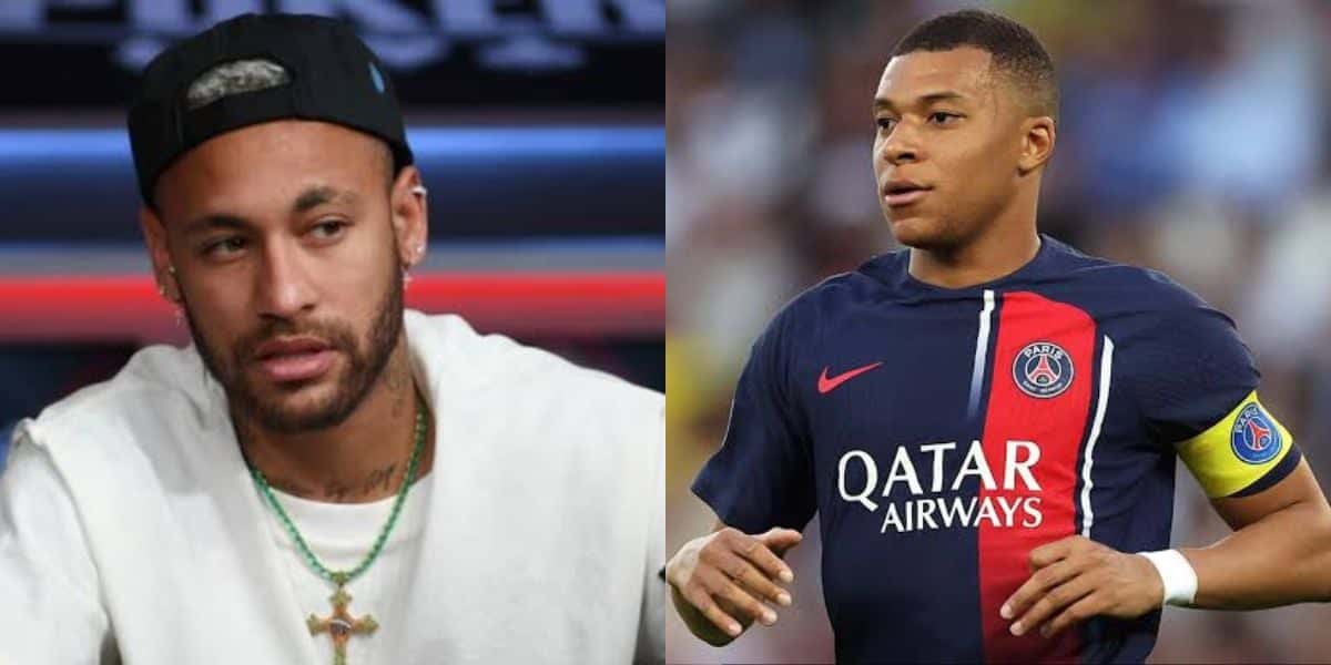 Neymar e Mbappé, craque do futebol mundial (Foto - Montagem TV Foco).