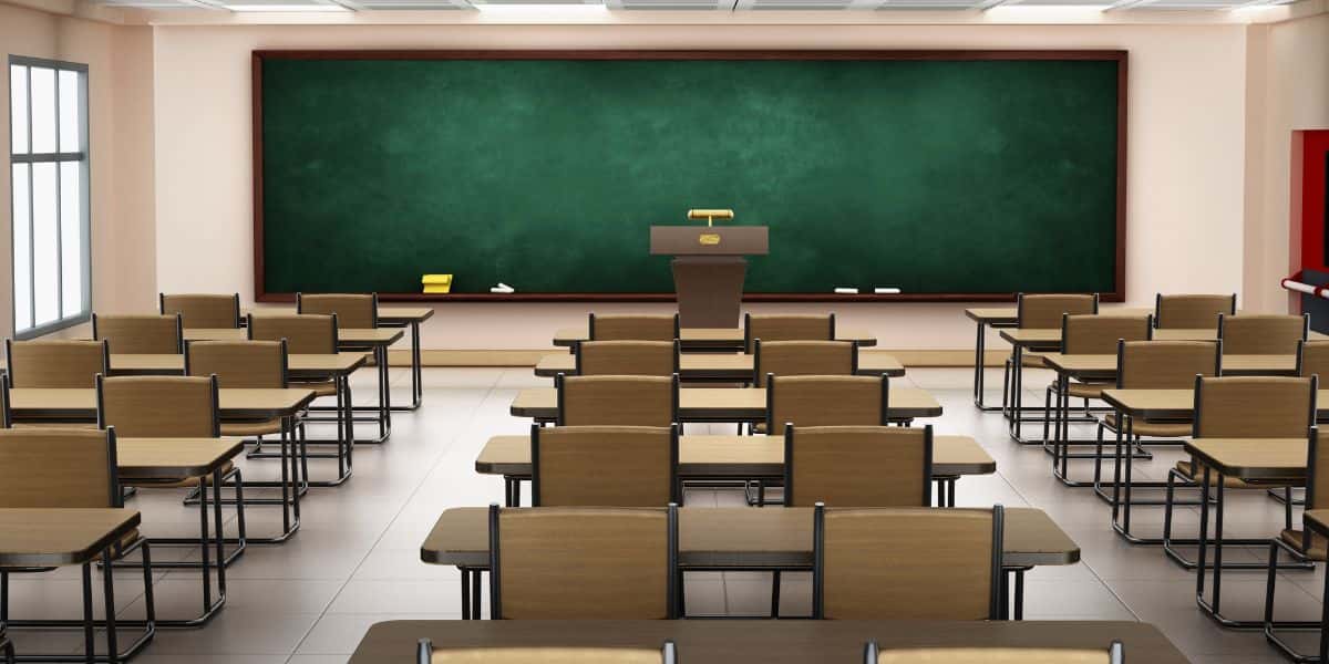 Sala de Aula de Faculdade (Reprodução - Internet)