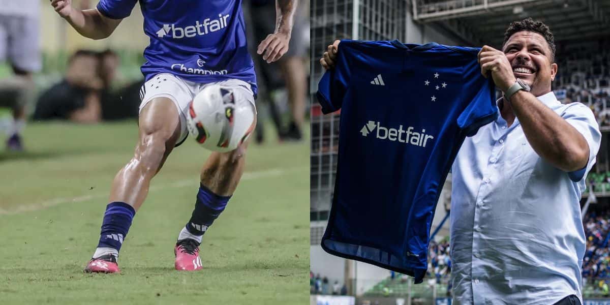 Wallisson e Ronaldo no Cruzeiro (Reprodução - Internet)