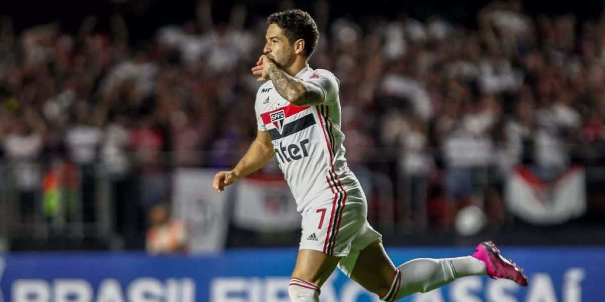 Alexandre Pato em sua terceira passagem pelo São Paulo(Reprodução: Internet)