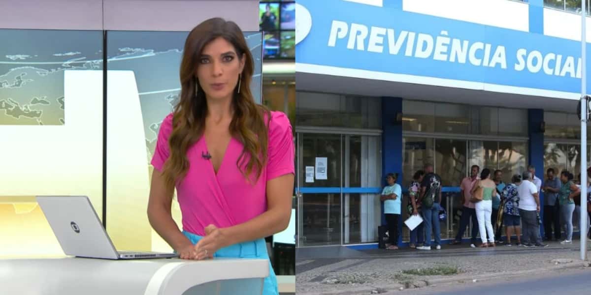 Andréia Sadi trouxe notícia sobre o INSS no É de Casa (Foto: Reprodução/ Internet)