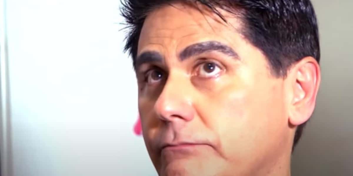 O choro de César Filho na Record (Foto: Reprodução/ Internet)