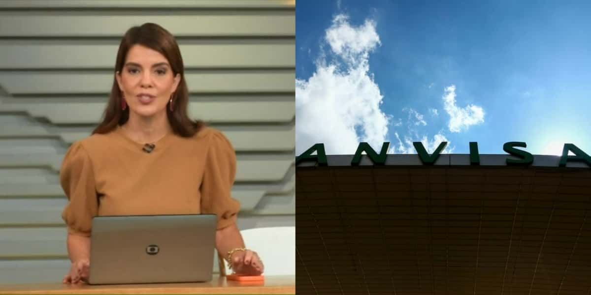 Mariana Gross deu notícia sobre a Anvisa no "Bom Dia Brasil" (Foto: Reprodução/TV Globo/Marcelo Camargo/Agência Brasil)