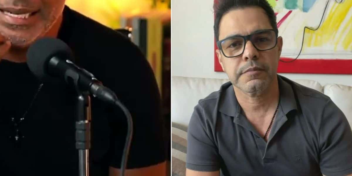 A revelação de sertanejo ao entregar situação com Zezé - Montagem TVFOCO